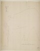 ‘OUTLINE PLAN and SECTIONS of the Promontory of MARSHAG on the S.E. side of the Peninsula of ADEN’