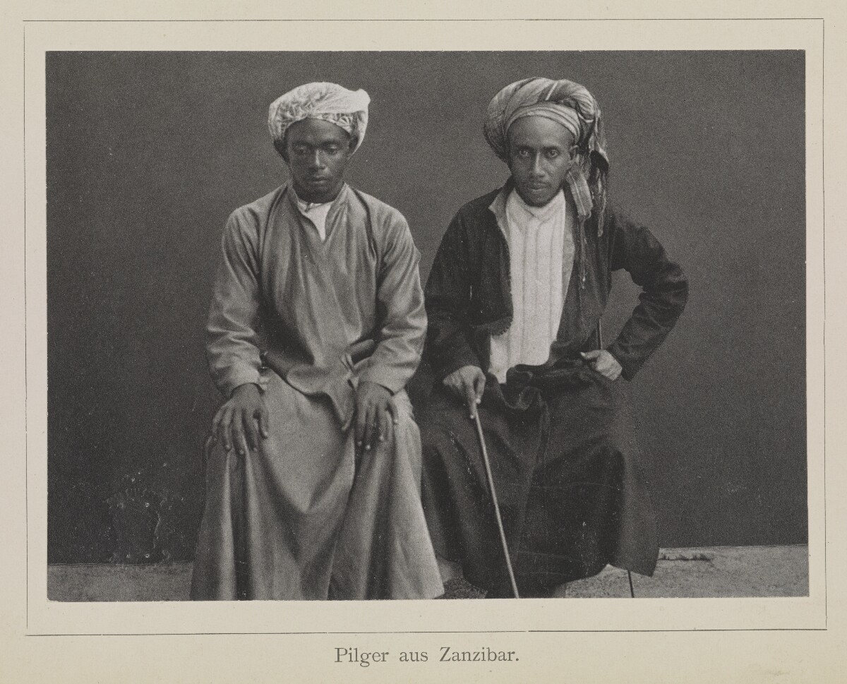 'Pilger aus Zanzibar'. Photographer: Christiaan Snouck Hurgronje [‎22r ...