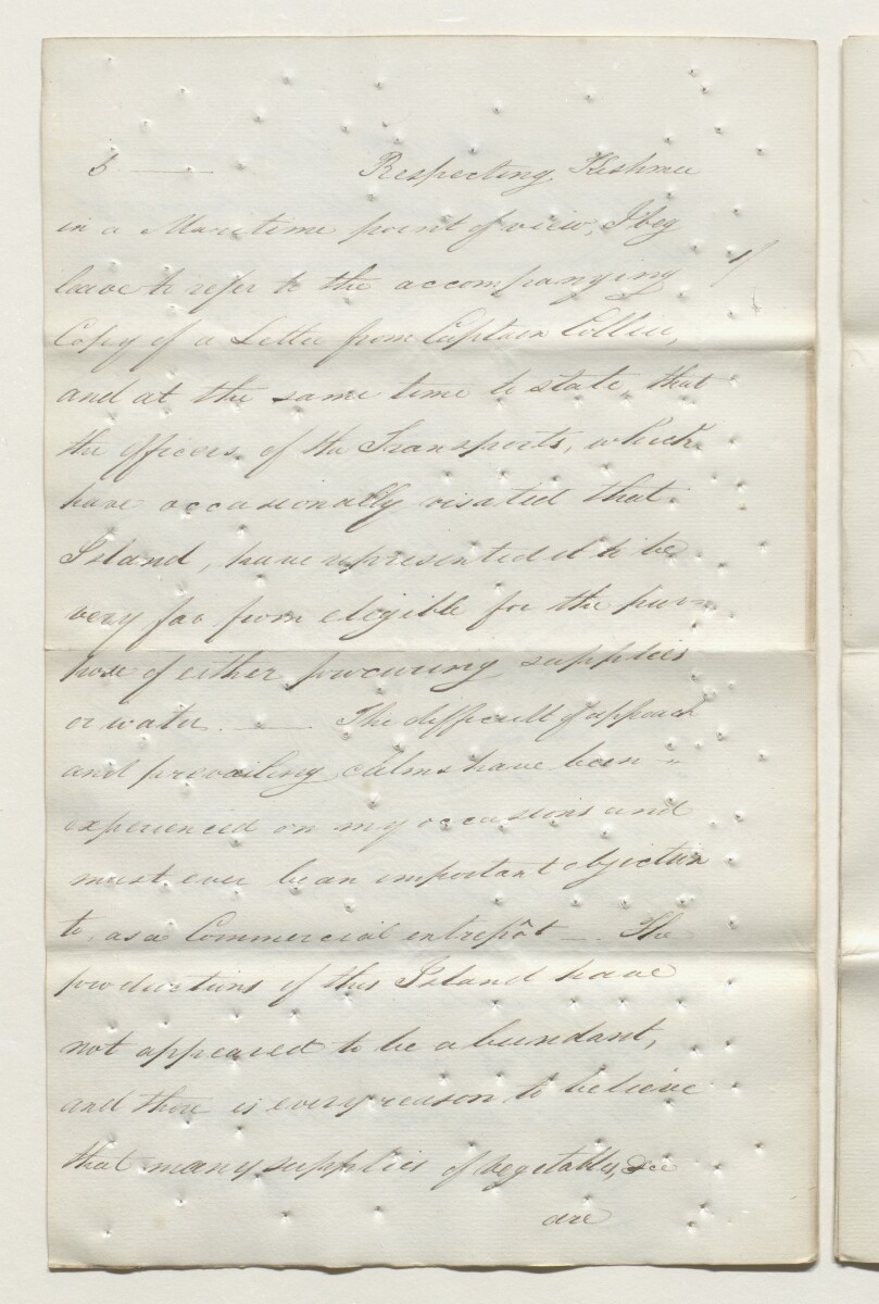 Enclosure in Letter from Henry Willock to the Secret Committee of 29 Mar 1820 [&lrm;2v] (4/16)