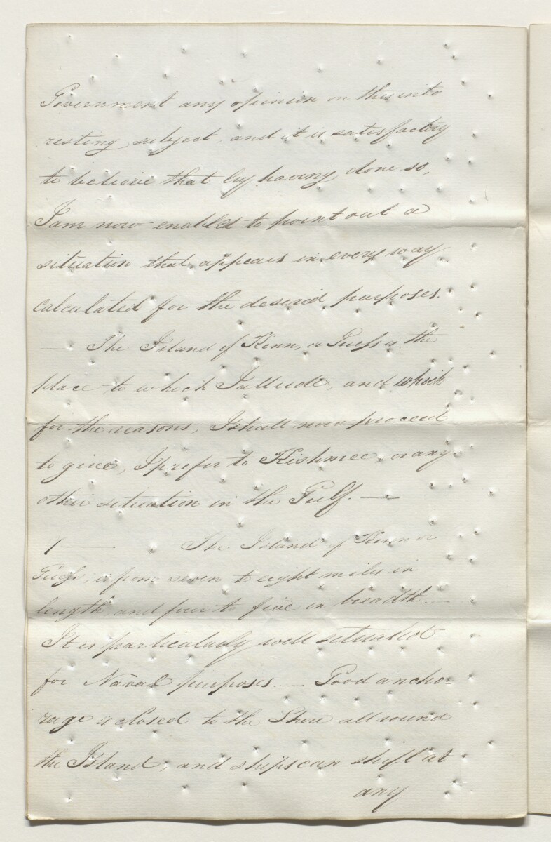 Enclosure in Letter from Henry Willock to the Secret Committee of 29 Mar 1820 [&lrm;4v] (8/16)