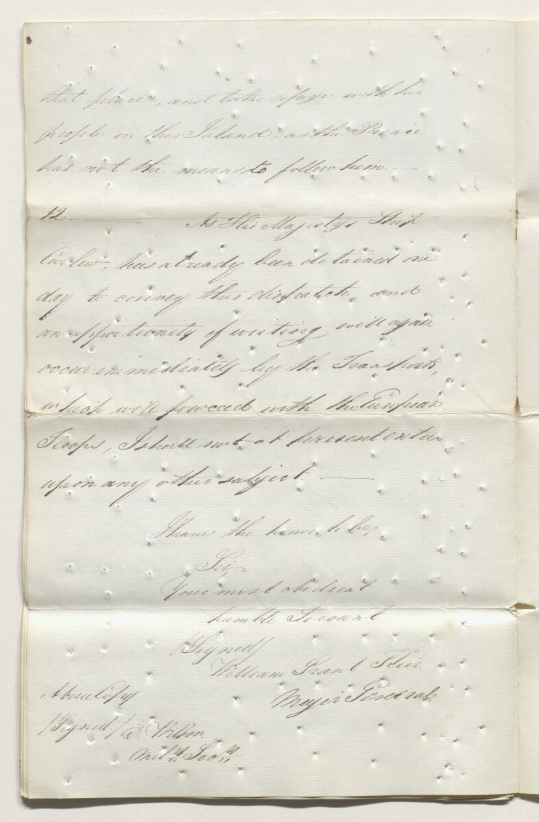 Enclosure in Letter from Henry Willock to the Secret Committee of 29 Mar 1820 [&lrm;7v] (14/16)
