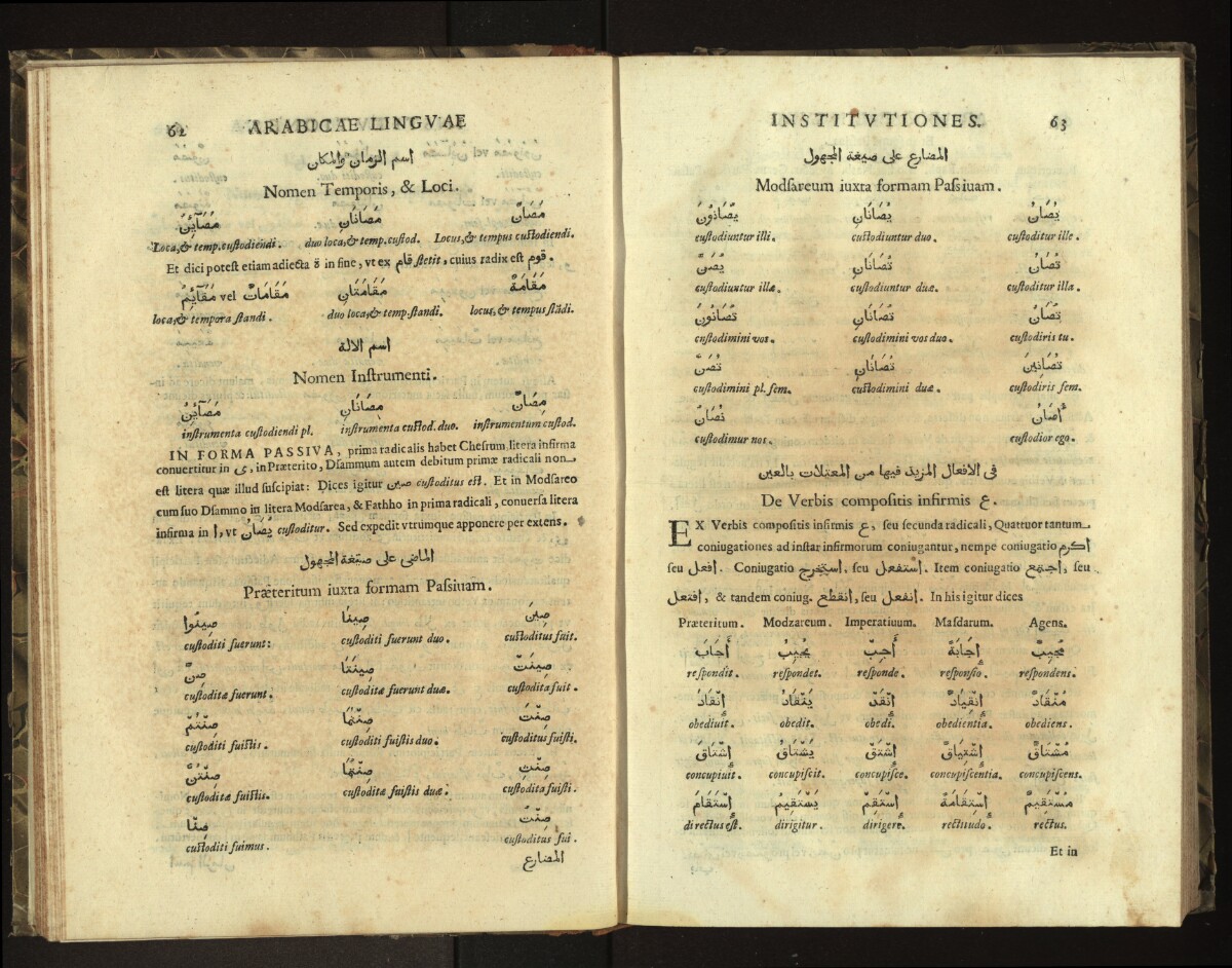 Brief Principles Of The Arabic Language F 1 39 39 184 Qatar Digital Library