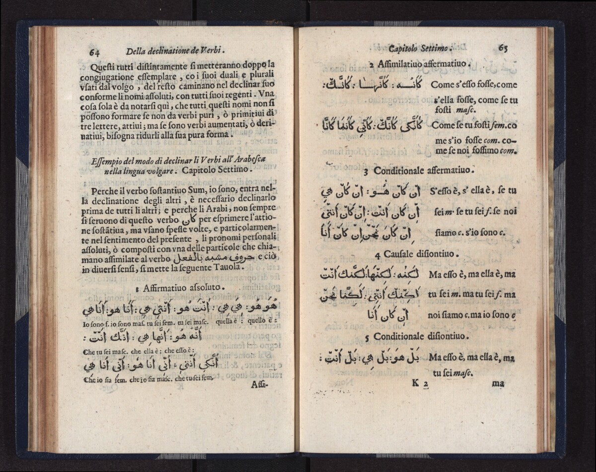 Fabrica Or Dictionary Of Vernacular Arabic And Italian Language F 1 41 41 63 Qatar Digital Library